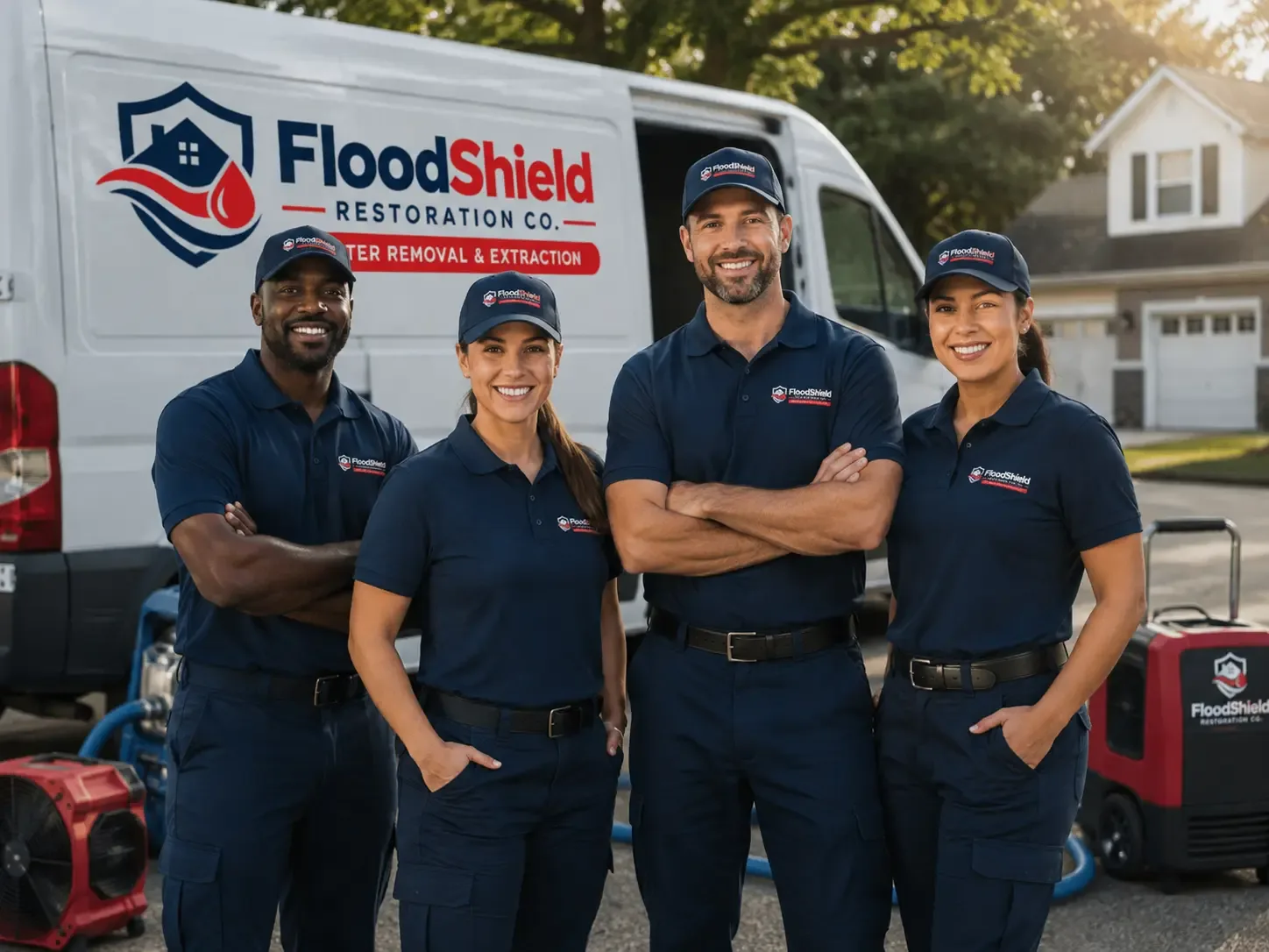Flood Damage Restoration company in Weaverville, NC